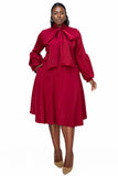 L I V D Women's Plus Size Bekah Flare Pocket Dress