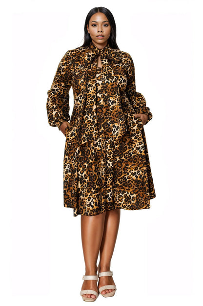 L I V D Women's Plus Size Zayleigh Flare Dress