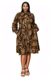L I V D Women's Plus Size Zayleigh Flare Dress