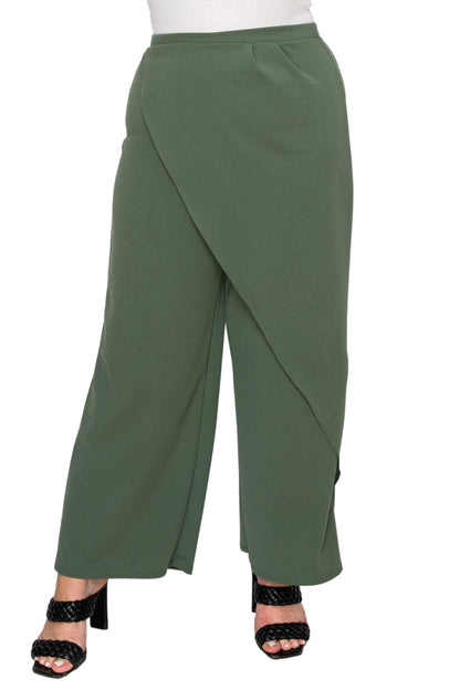L I V D Women's Plus Size Ivy Wrap Pants