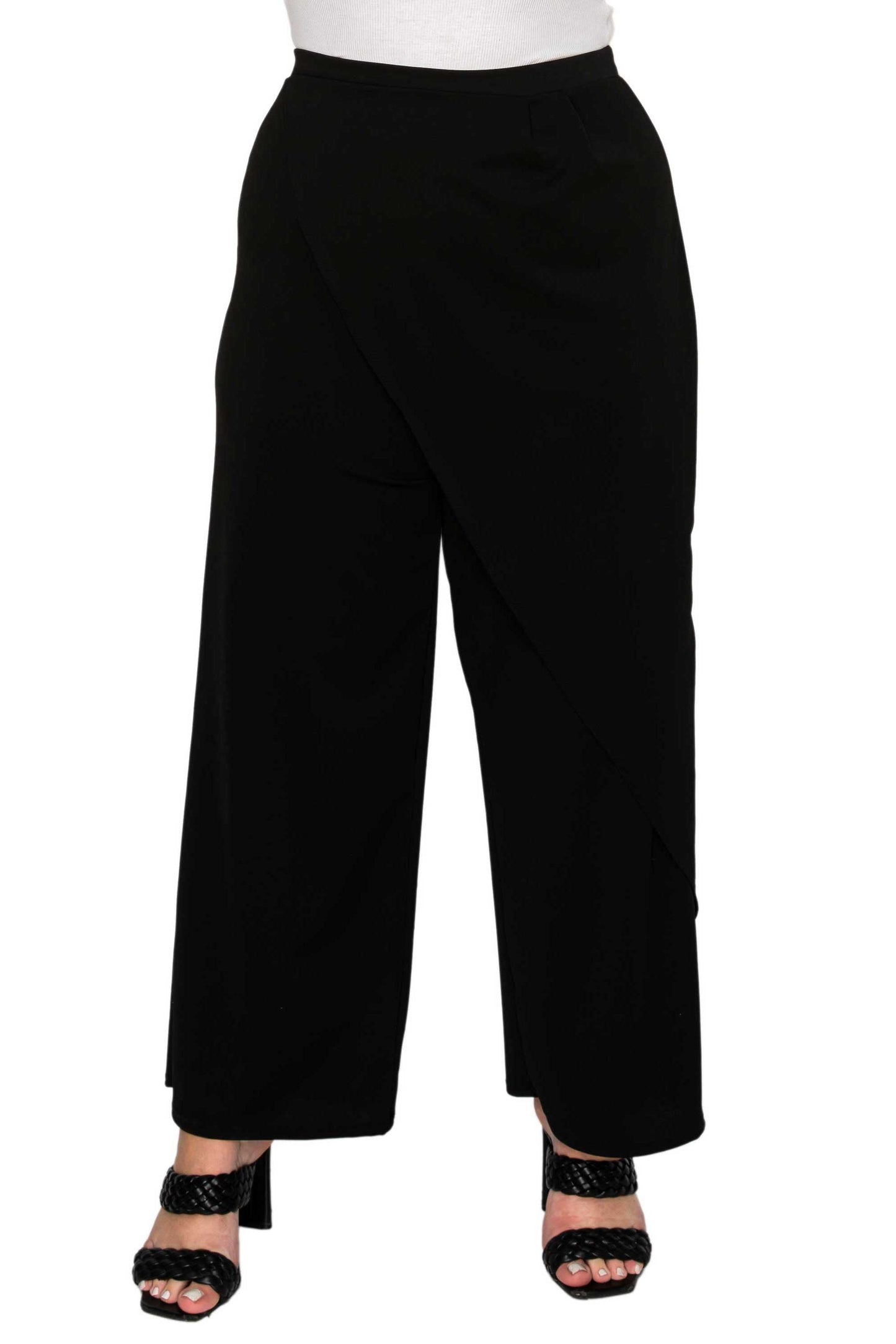 L I V D Women's Plus Size Ivy Wrap Pants