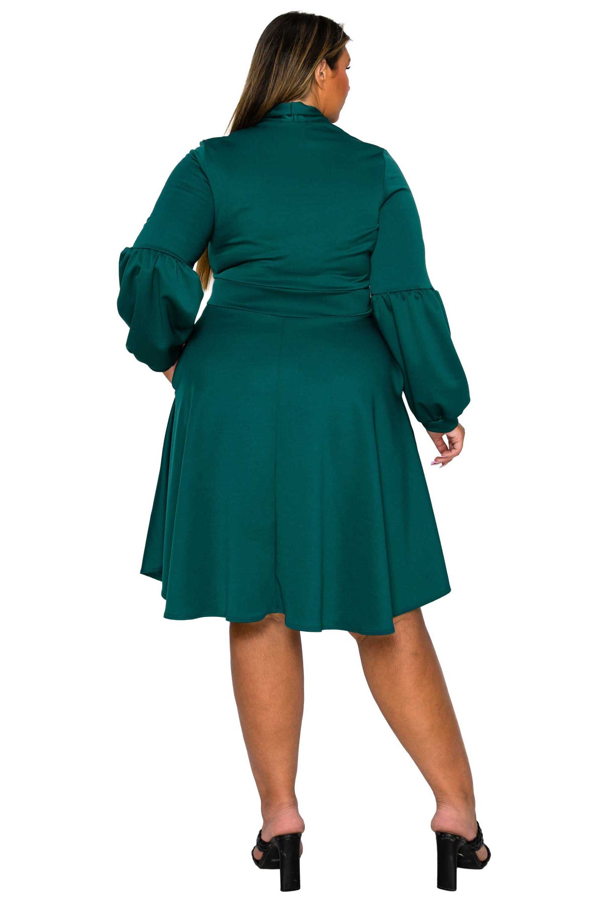 L I V D Women's Plus Size Bekah Flare Pocket Dress