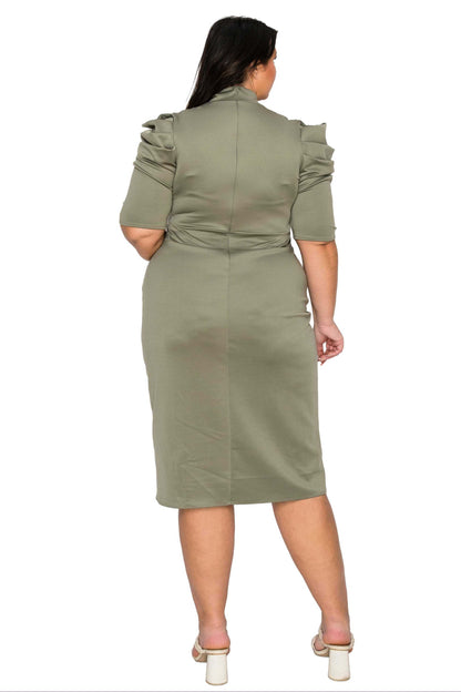 L I V D Women's Plus Size Astra Sheath Dress