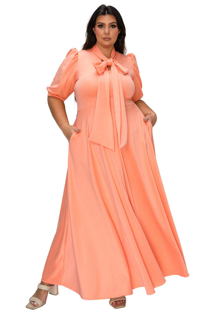 L I V D Women's Plus Size Farrah Donna Pocket Dress