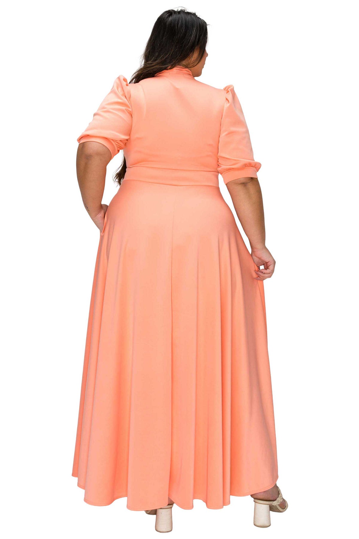 L I V D Women's Plus Size Farrah Donna Pocket Dress