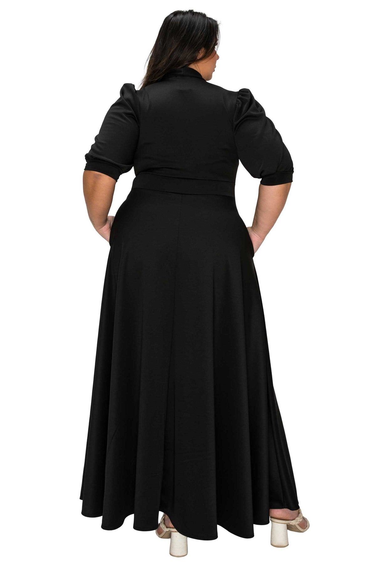 L I V D Women's Plus Size Farrah Donna Pocket Dress