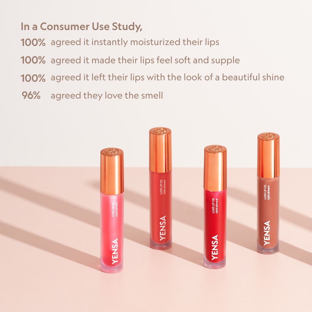 YENSA Luxe Lip Nourishing Oil with Hyaluronic & Vitamin E 0.20oz