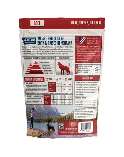 Montana Dog Food Co Grain-Free Freeze-Dried Adventure Fuel Dog Food 3-Pack