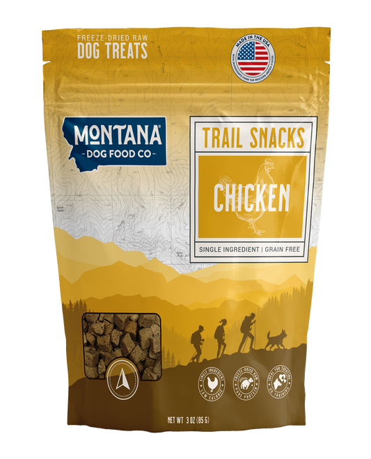 Montana Dog Food Co Chicken Breast Freeze-Dried Dog Treats 3oz