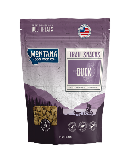 Montana Dog Food Co Duck Freeze-Dried Dog Treats 3oz