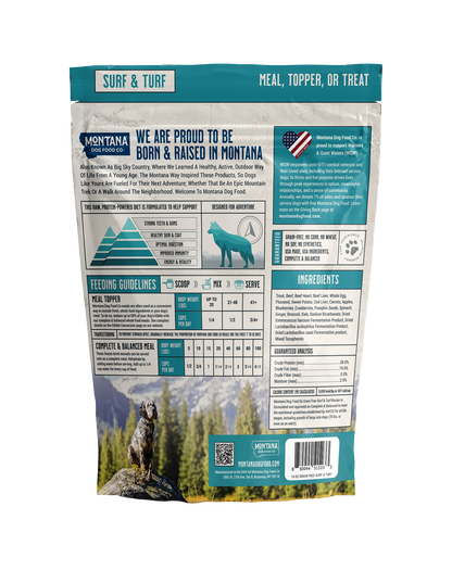 Montana Dog Food Co Grain-Free Freeze-Dried Adventure Fuel Dog Food 3-Pack