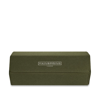 Mainspring Arsenale Esagono 3-Slot Watch Roll