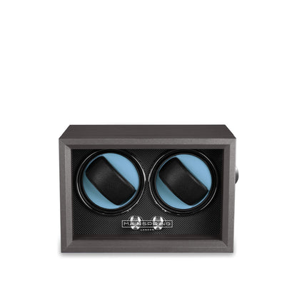 Mainspring Oxford Guardian Choice of Color 2-Slot Watch Winder