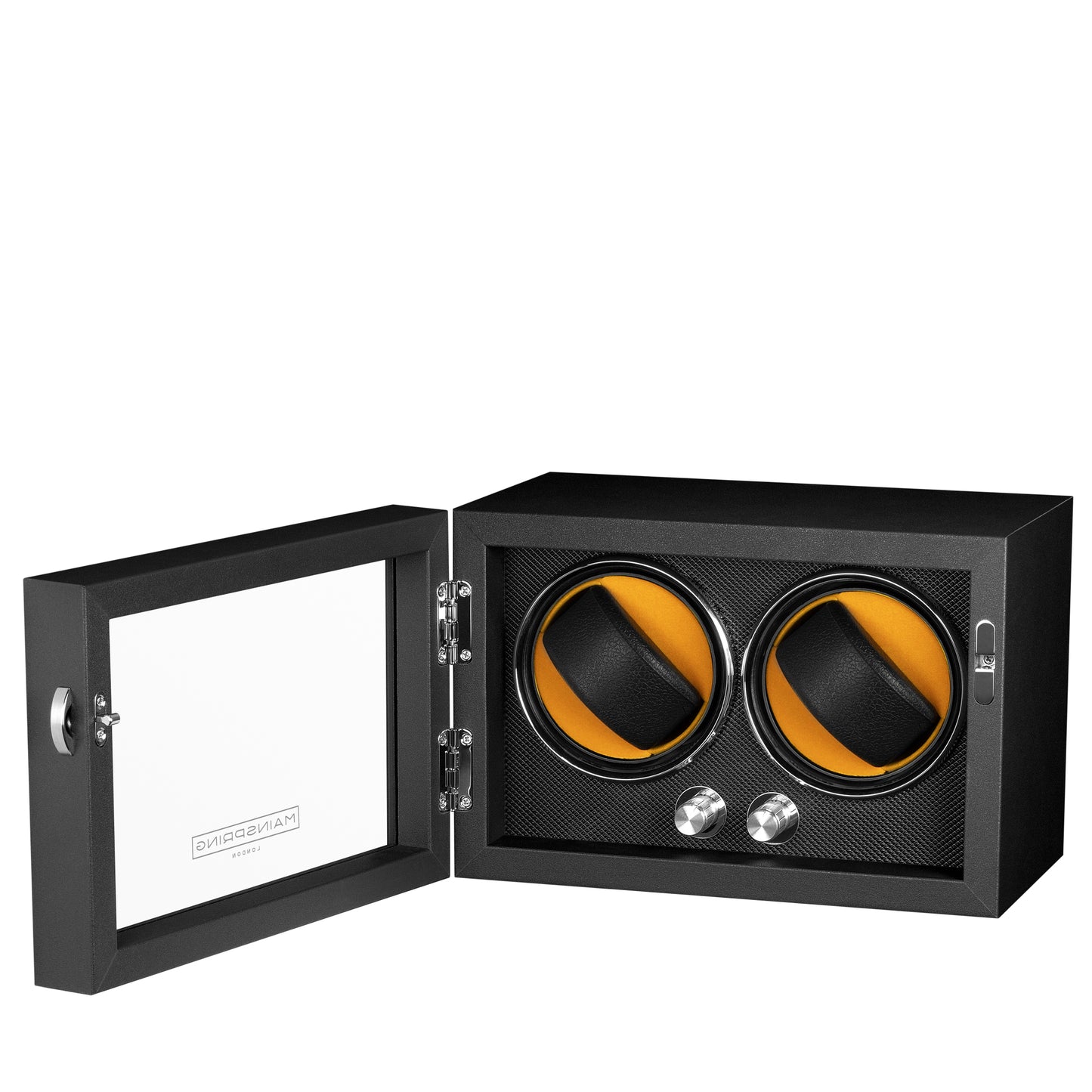 Mainspring Oxford Guardian Choice of Color 2-Slot Watch Winder