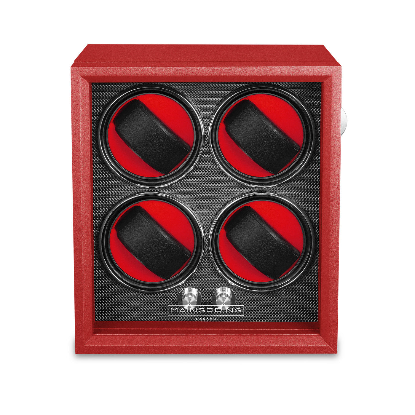 Mainspring Oxford Guardian Choice of Color 4-Slot Watch Winder