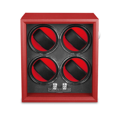 Mainspring Oxford Guardian Choice of Color 4-Slot Watch Winder