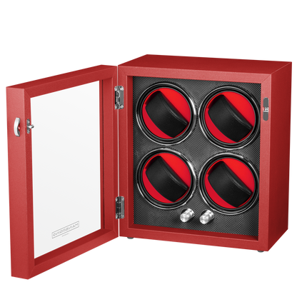 Mainspring Oxford Guardian Choice of Color 4-Slot Watch Winder
