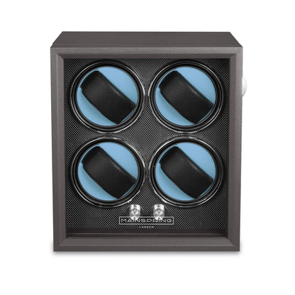Mainspring Oxford Guardian Choice of Color 4-Slot Watch Winder