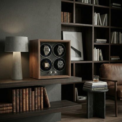 Mainspring Oxford Guardian 4-Slot Watch Winder