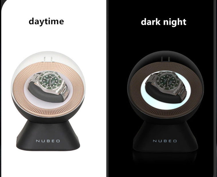 Mainspring x Nubeo Astronomy Satellite 1-Slot Watch Winder