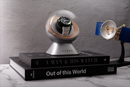 Mainspring x Nubeo Astronomy Satellite 1-Slot Watch Winder