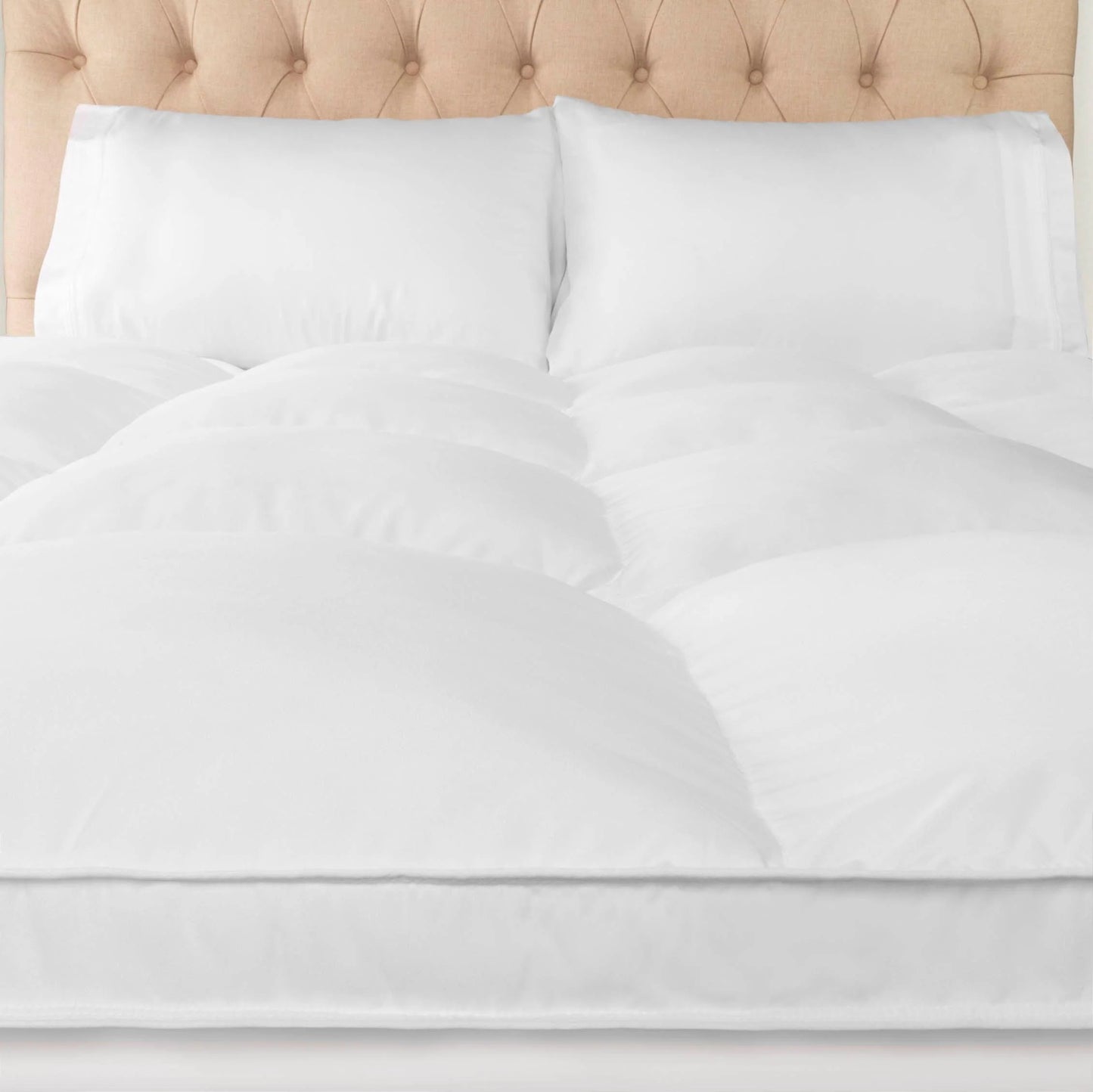 Superior Brushed Microfiber Down Alternative 2 Inch Mattress Topper