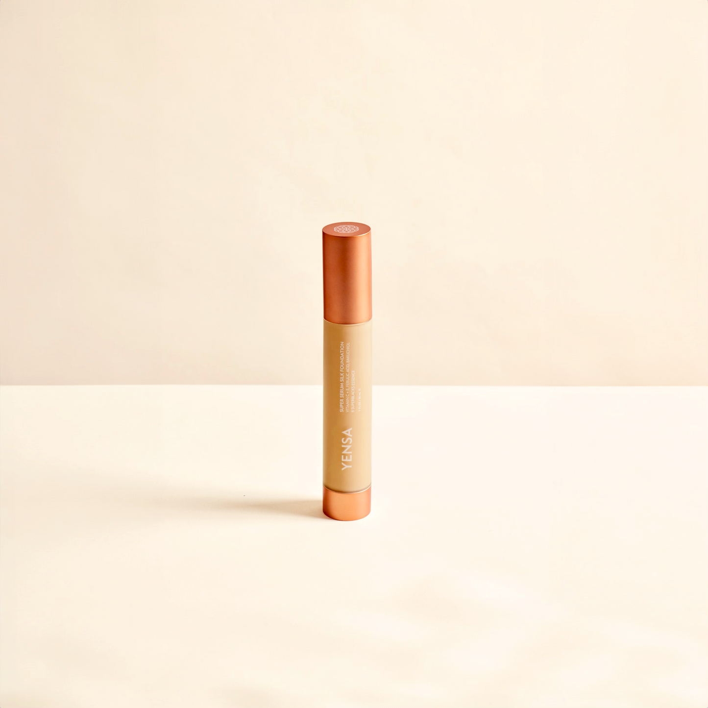 YENSA Super Serum Silk Natural Glow Hydrating Peptide Foundation 1oz