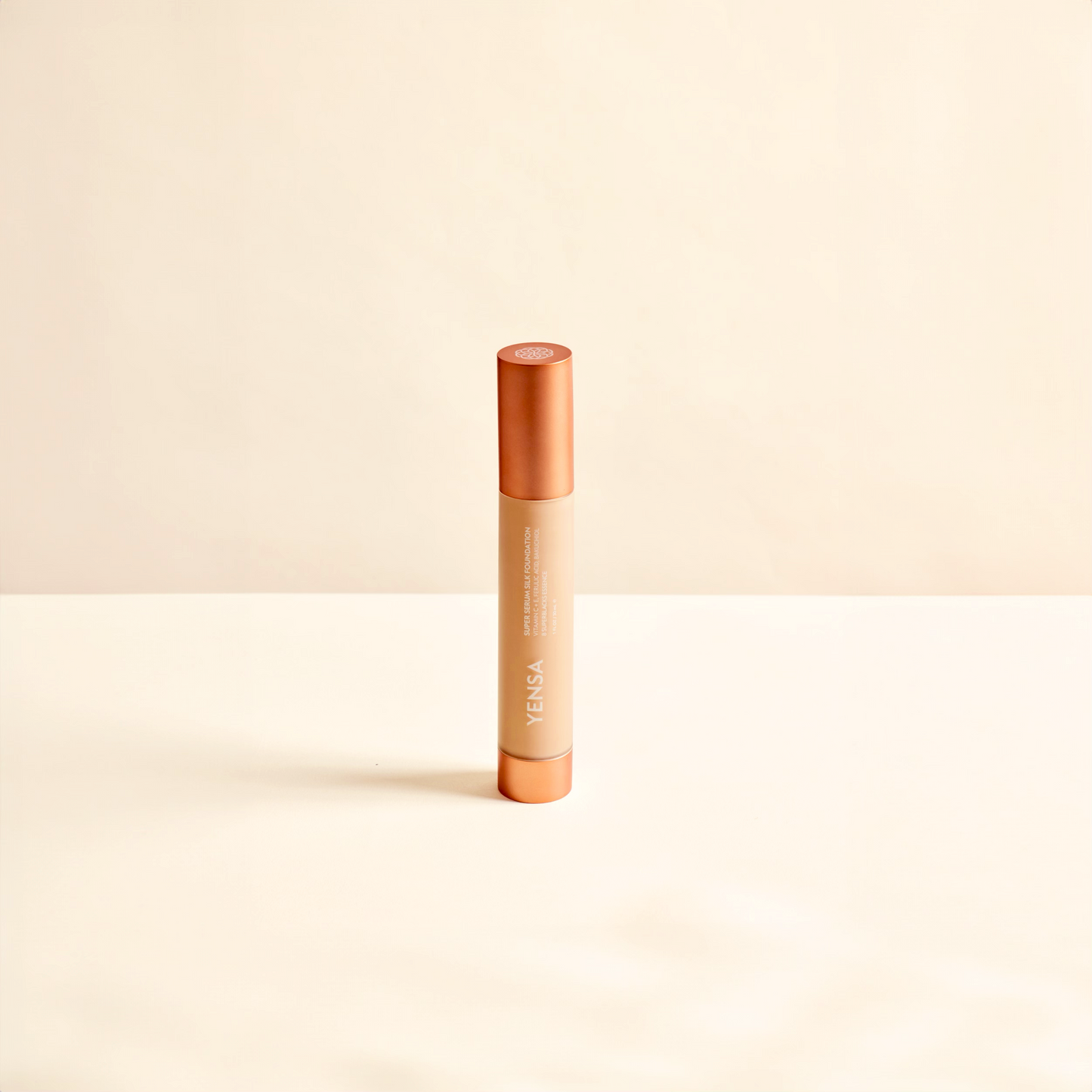 YENSA Super Serum Silk Natural Glow Hydrating Peptide Foundation 1oz