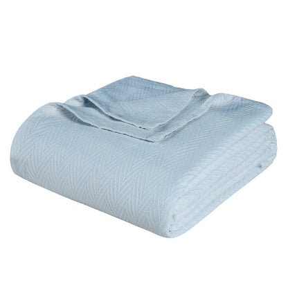 Superior Metro 100% Cotton All-Season Lightweight Blanket