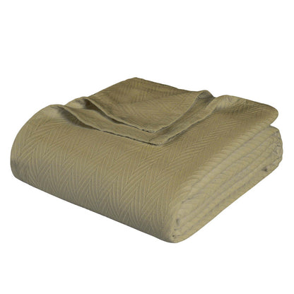Superior Metro 100% Cotton All-Season Lightweight Blanket
