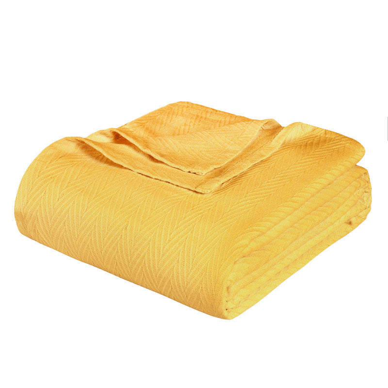 Superior Metro 100% Cotton All-Season Lightweight Blanket