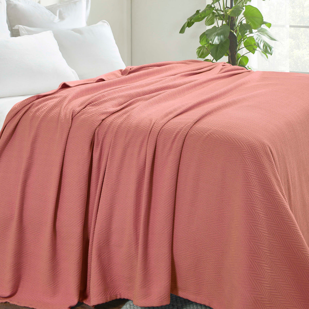 Superior Metro 100% Cotton All-Season Lightweight Blanket