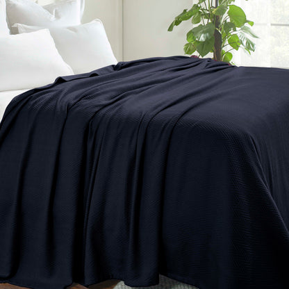 Superior Metro 100% Cotton All-Season Lightweight Blanket
