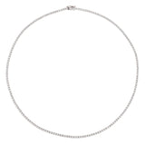Morris & David 14K Gold 6.00ctw Diamond Tennis Necklace 16"