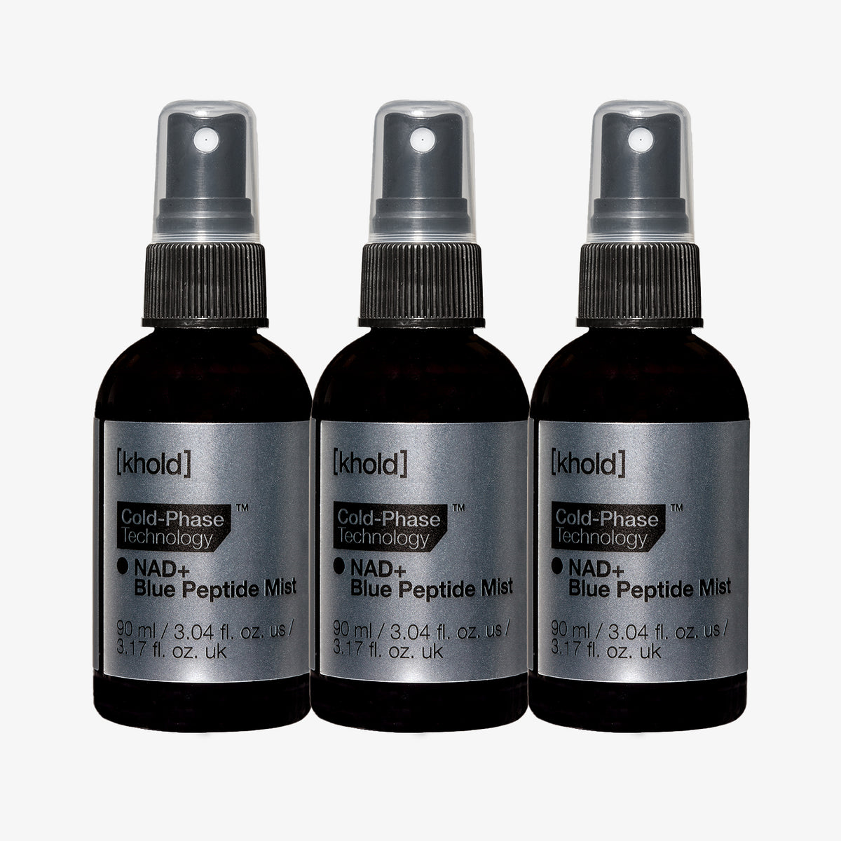 Khold Skincare NAD+ Blue Peptide Mist 3-Pack
