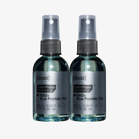 Khold Skincare NAD+ Blue Peptide Mist Duo