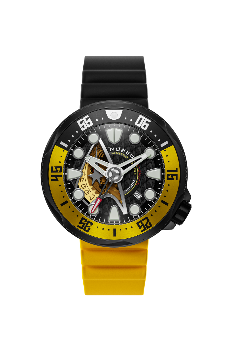 Nubeo Men's 50mm Ventana Star Trek Starfleet Automatic Limited Edition Strap Watch