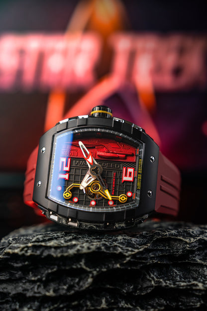 Nubeo Men's 48mm Magellan Star Trek Warp Speed Automatic Limited Edition Watch