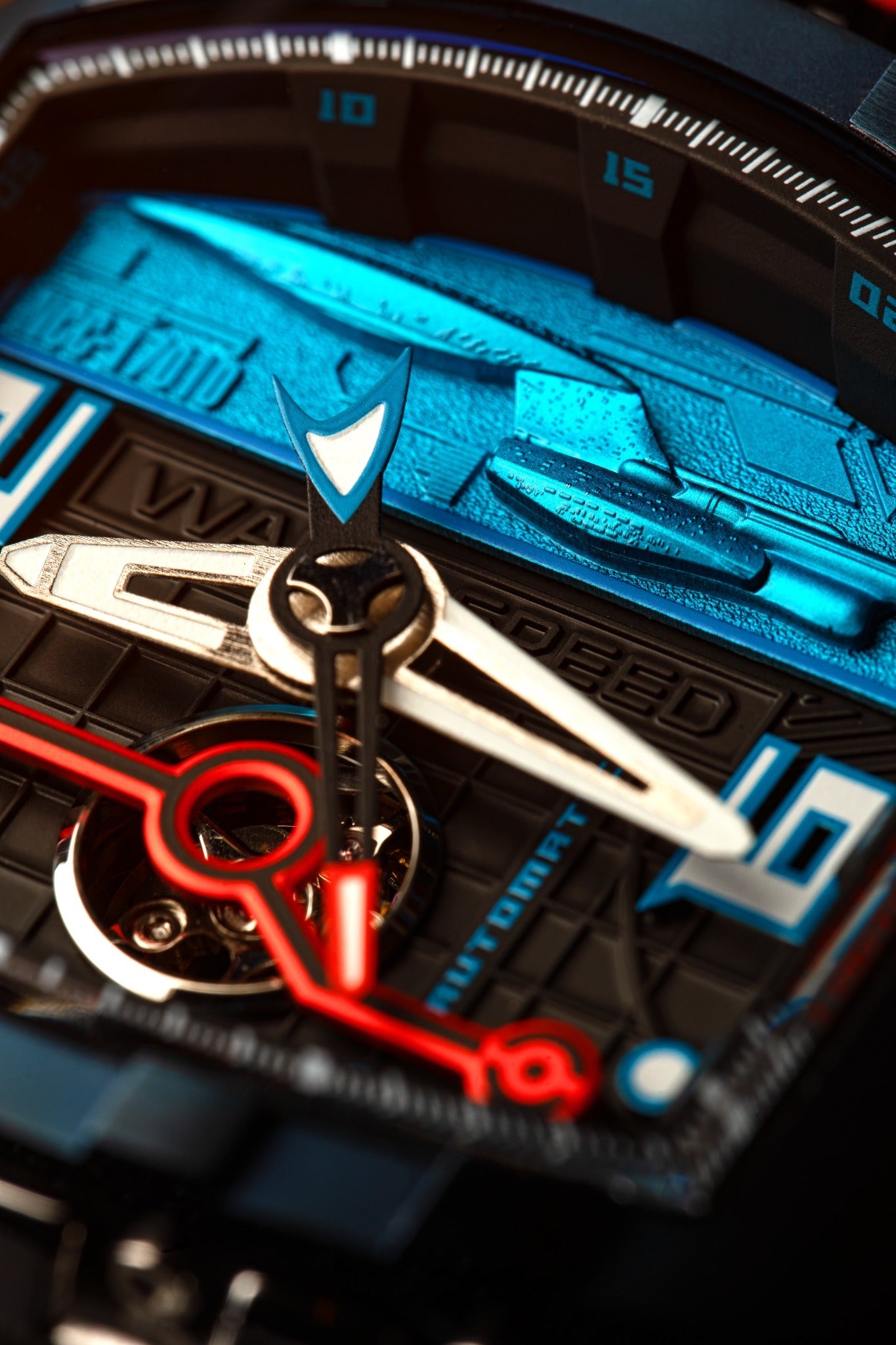 Nubeo Men's 48mm Magellan Star Trek Warp Speed Automatic Limited Edition Watch