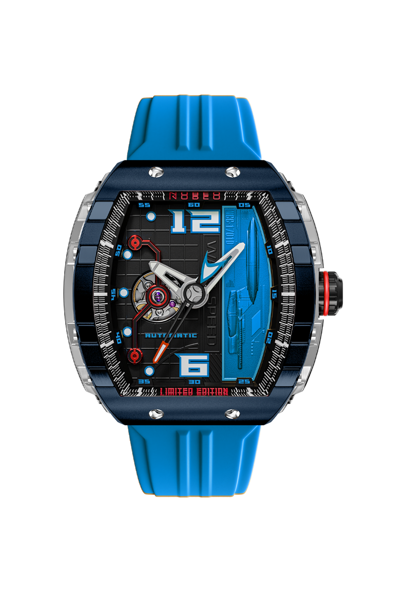 Nubeo Men's 48mm Magellan Star Trek Warp Speed Automatic Limited Edition Watch