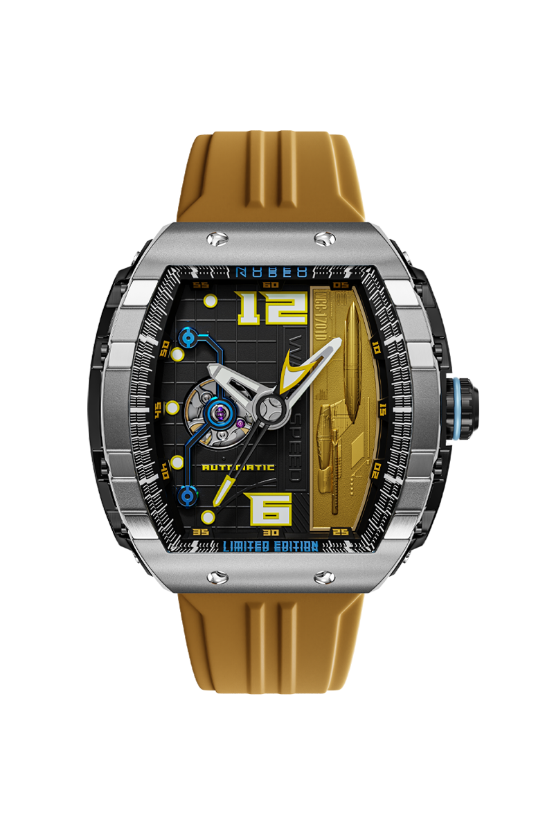 Nubeo Men's 48mm Magellan Star Trek Warp Speed Automatic Limited Edition Watch