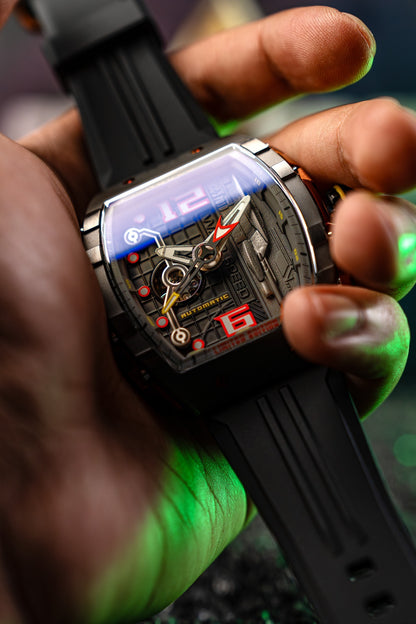 Nubeo Men's 48mm Magellan Star Trek Warp Speed Automatic Limited Edition Watch