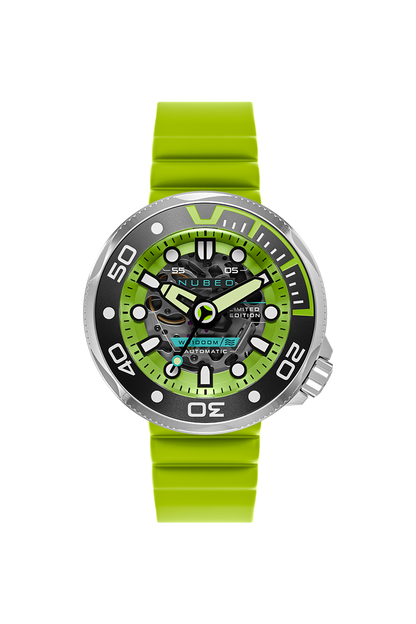 Nubeo Men's 50mm Ventana Automatic Limited Edition Skeletonized Strap Watch