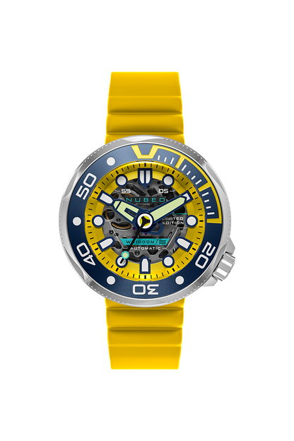 Nubeo Men's 50mm Ventana Automatic Limited Edition Skeletonized Strap Watch