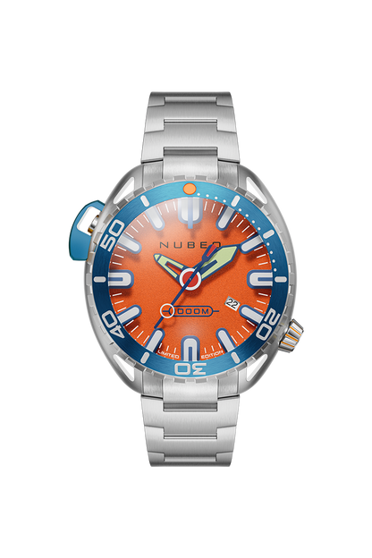 Nubeo Men's 50mm Aluminaut Automatic Limited Edition Bracelet Watch