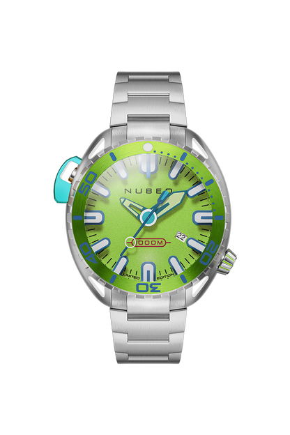 Nubeo Men's 50mm Aluminaut Automatic Limited Edition Bracelet Watch