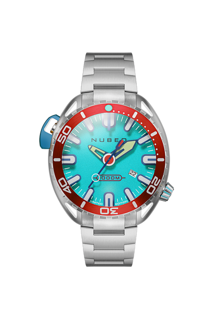 Nubeo Men's 50mm Aluminaut Automatic Limited Edition Bracelet Watch