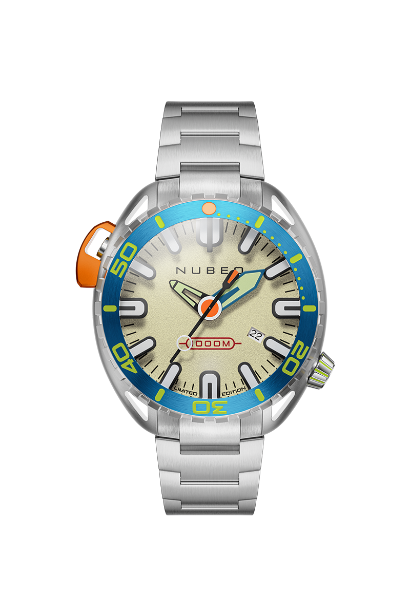 Nubeo Men's 50mm Aluminaut Automatic Limited Edition Bracelet Watch