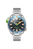 Nubeo Men's 50mm Aluminaut Automatic Limited Edition Silvertone Bracelet Watch
