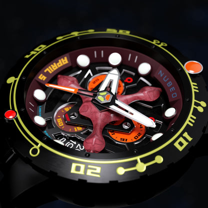 Nubeo Men's 48mm Opportunity Star Trek First Contact Day Limited Edition Strap Watch